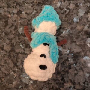 Crocheted Snowman