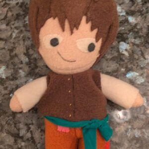 Cartoon Character in felt