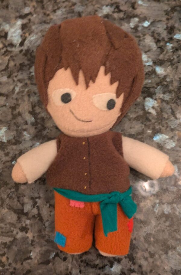 Cartoon Character in felt