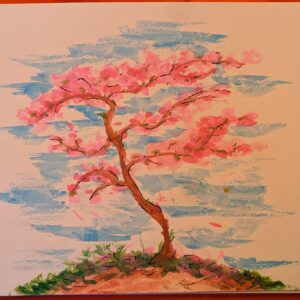 Watercolour Cherry Blossom